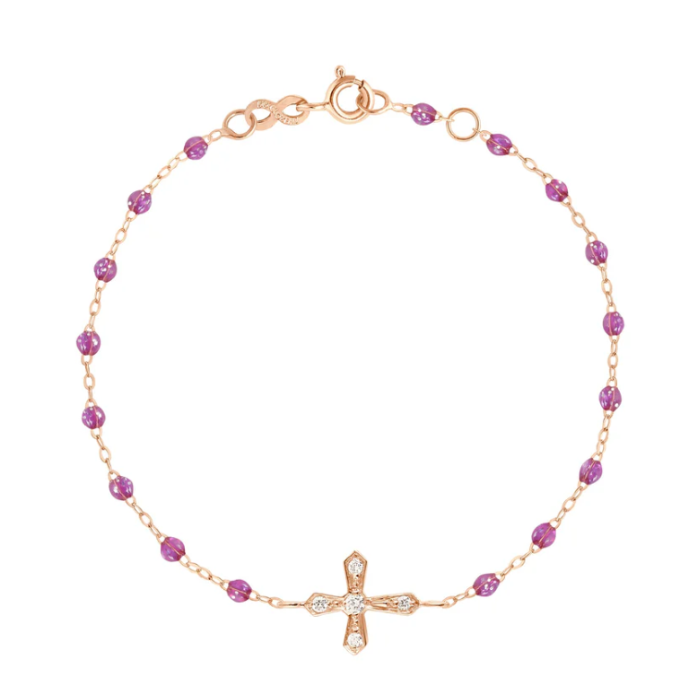 Gigi Clozeau - Bracelet croix diamants Vintage