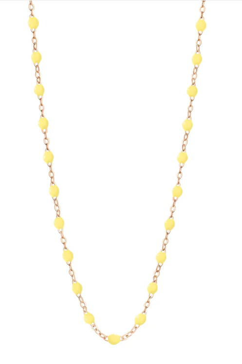 Gigi Clozeau - Collier Classique Gigi, OR ROSE, ADULTE, 42CM