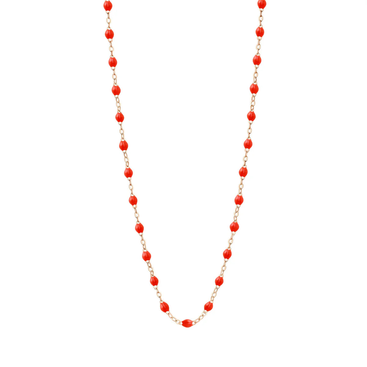Gigi Clozeau - Collier Classique Gigi, OR ROSE, ADULTE, 42CM