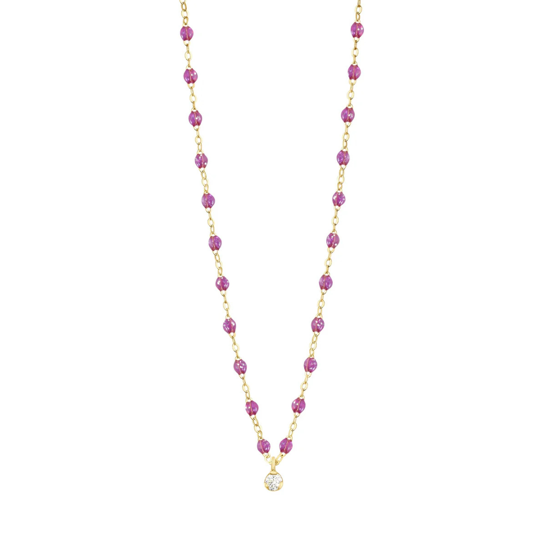 Gigi Clozeau - Collier Classique Gigi, OR ROSE, OR JAUNE ADULTE, 42CM - PUCE