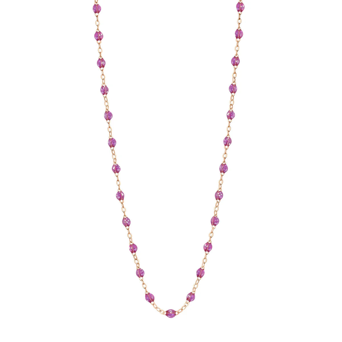 Gigi Clozeau - Collier Classique Gigi, OR ROSE, ADULTE, 42CM