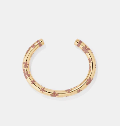 Aurélie Bidermann - Bracelet POSITANO - Fleurs Cappuccino