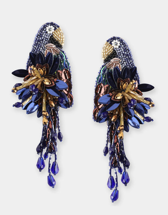Olivia Dar - Boucles d'oreilles Parrot