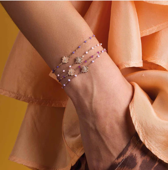 Gigi Clozeau - Bracelet Trèfle Lumière et diamants