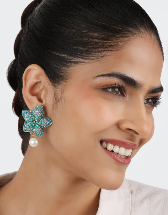 Olivia Dar - Boucles d’oreilles Starfish Pearl