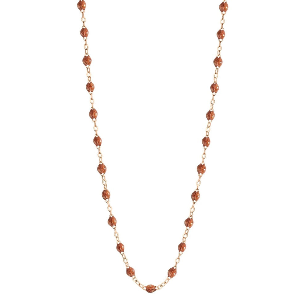 Gigi Clozeau - Collier Classique Gigi, OR ROSE, ADULTE, 42CM