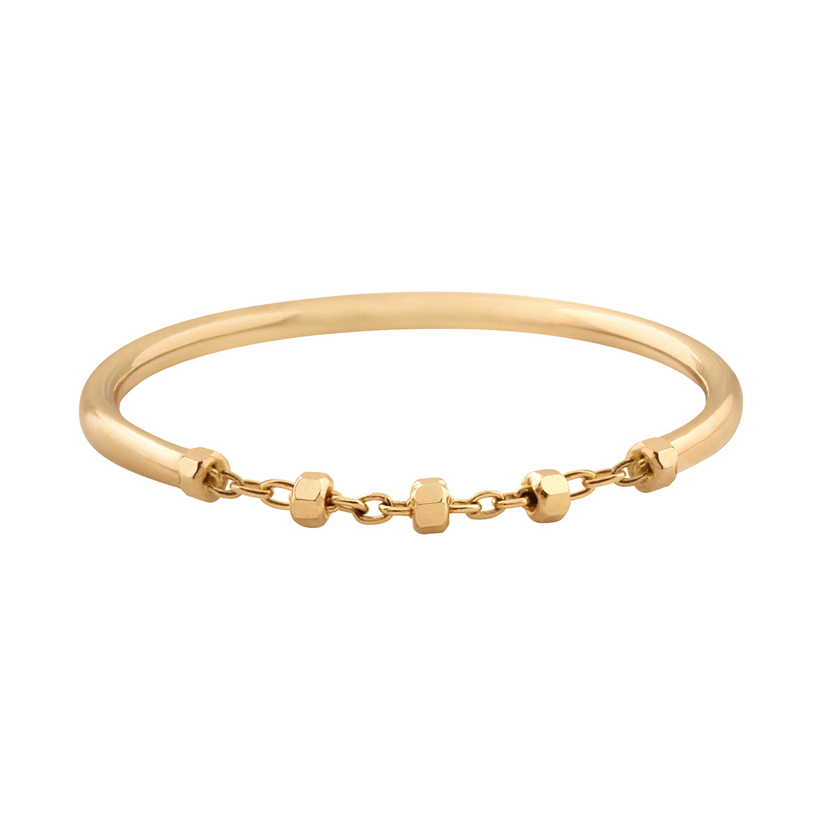 Charlet - Bague DIAMANTEE 1 chaîne