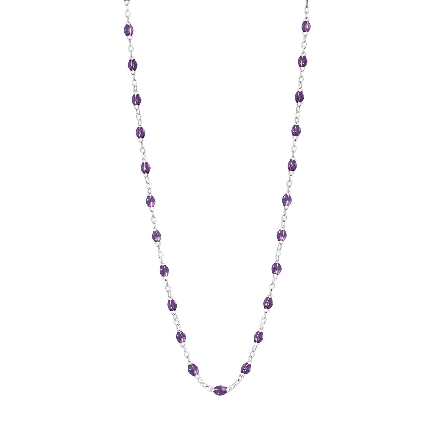 Gigi Clozeau - Collier Classique Gigi, OR GRIS, ADULTE, 42CM