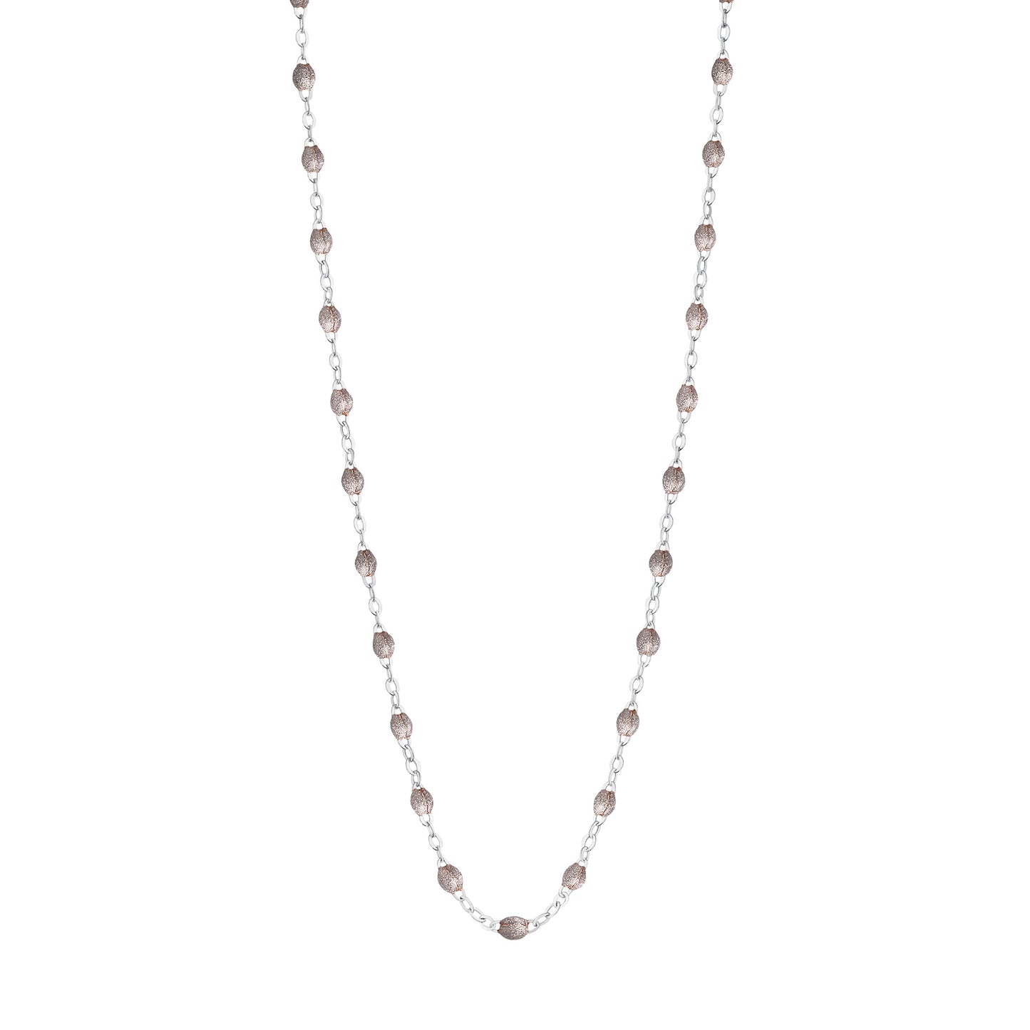 Gigi Clozeau - Collier Classique Gigi, OR GRIS, ADULTE, 42CM