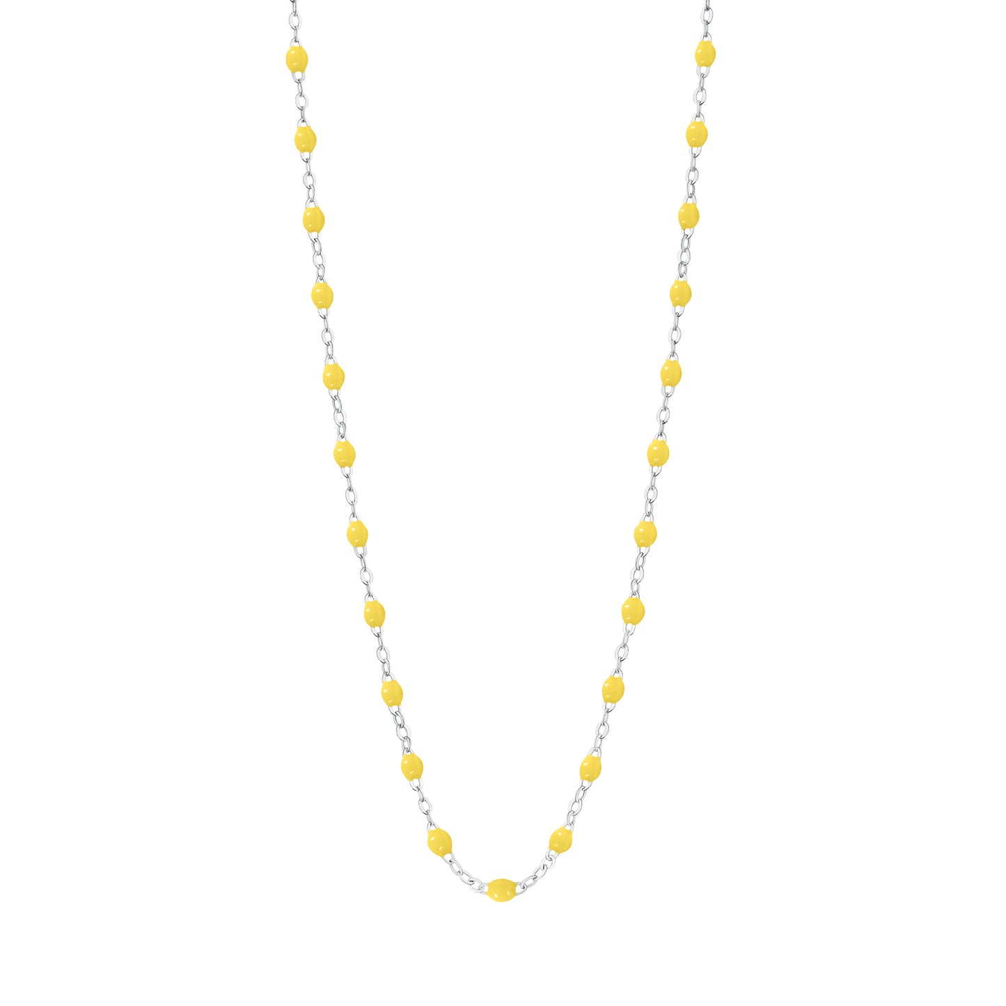 Gigi Clozeau - Collier Classique Gigi, OR GRIS, ADULTE, 42CM