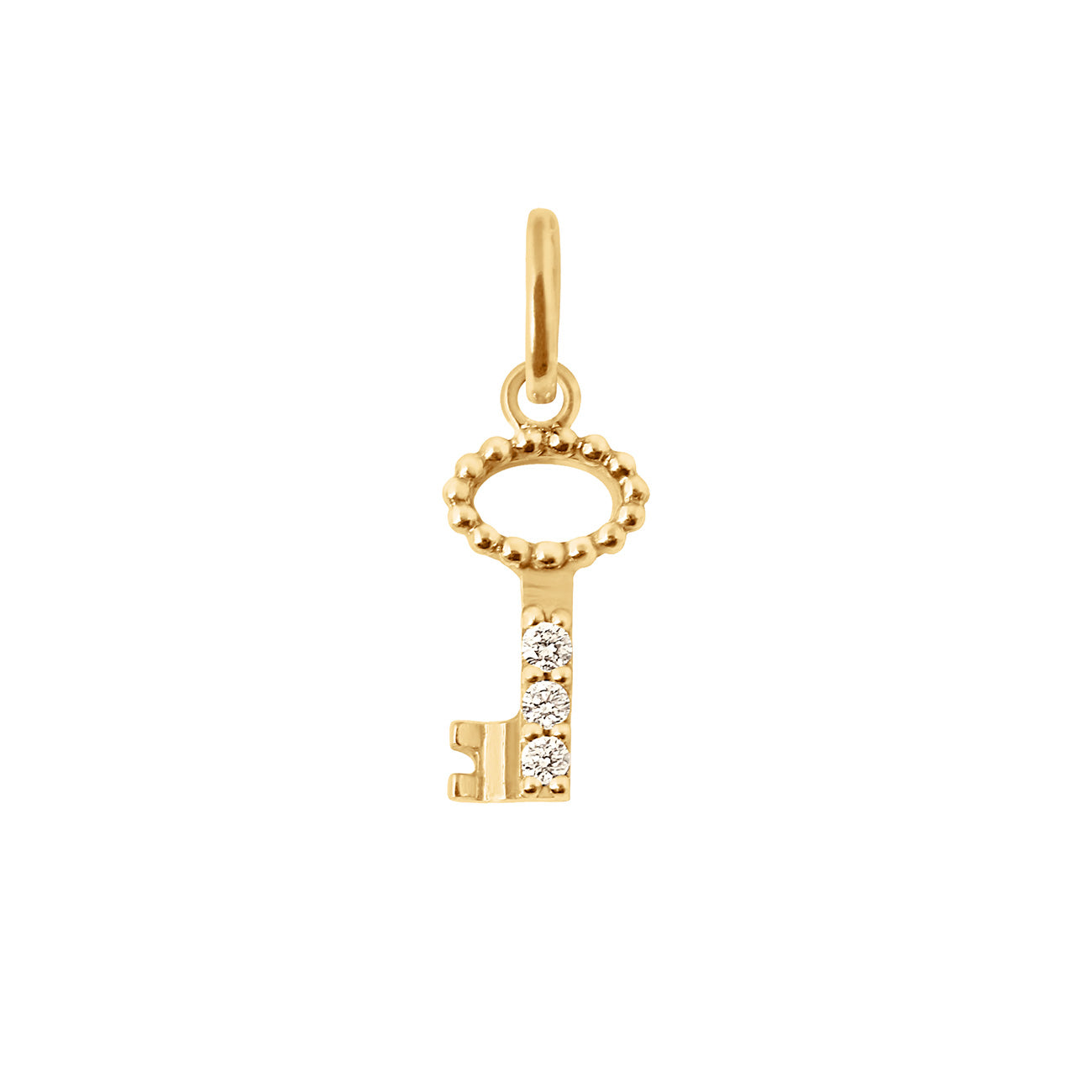 Gigi Clozeau - Pendentif Clé diamants