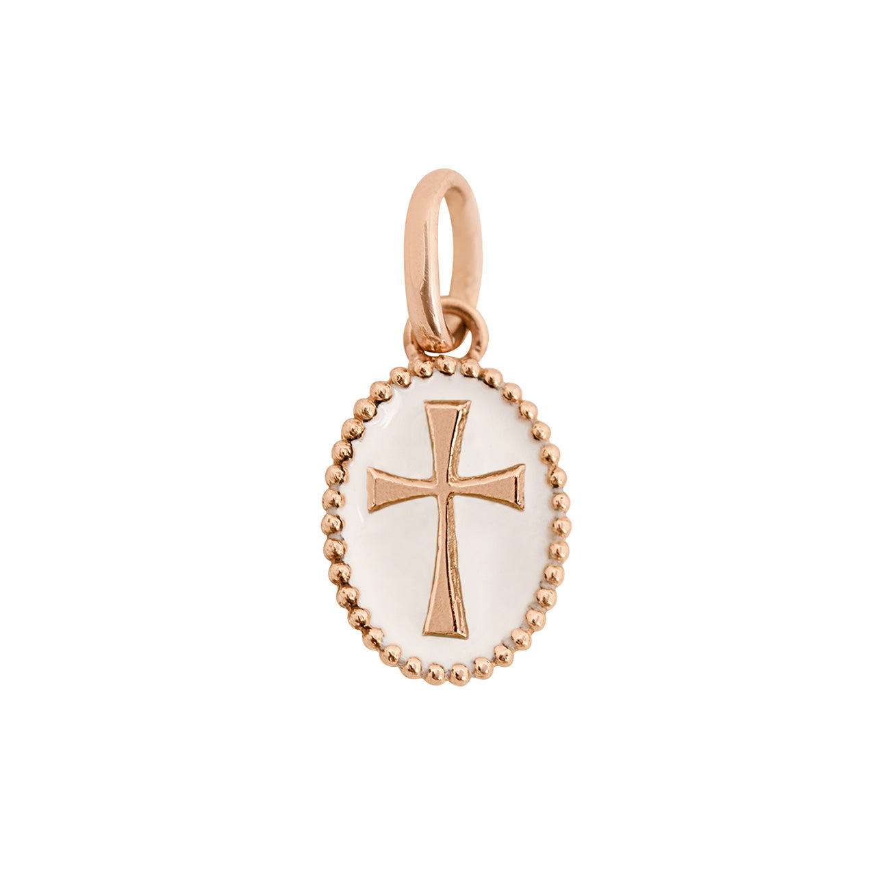 Gigi Clozeau - Pendentif croix émaillée