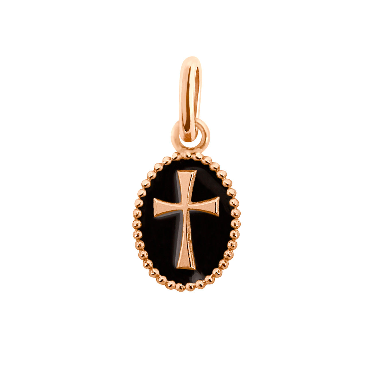 Gigi Clozeau - Pendentif croix émaillée