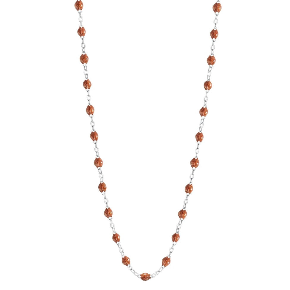 Gigi Clozeau - Collier Classique Gigi, OR GRIS, ADULTE, 42CM