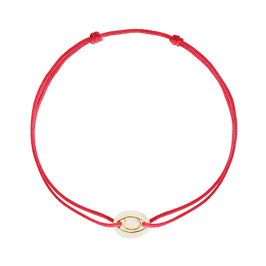 Charlet - Bracelet Médaille IRIS sur cordon