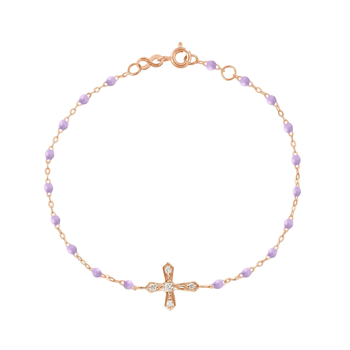 Gigi Clozeau - Bracelet croix diamants Vintage