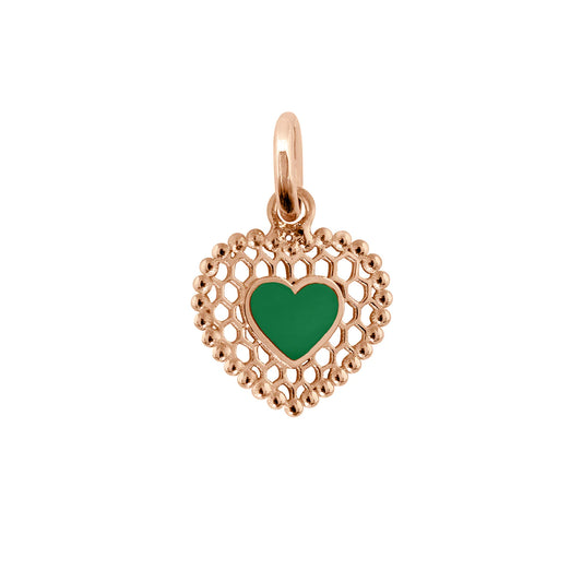 Gigi Clozeau - Pendentif cœur dentelle